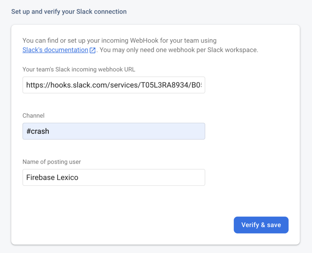 Настройка Slack интеграции